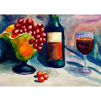 Φρούτα και κρασί